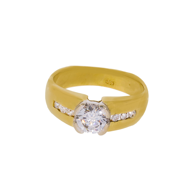 inel din aur aur galben 14k 699169