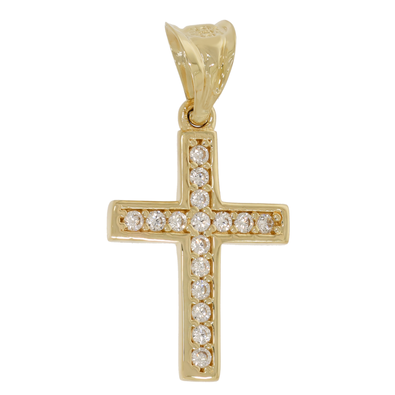 Cruce, Aur Galben, 14 k, 1.28 gr, Cod Produs: 704582 - Tezaurshop.ro