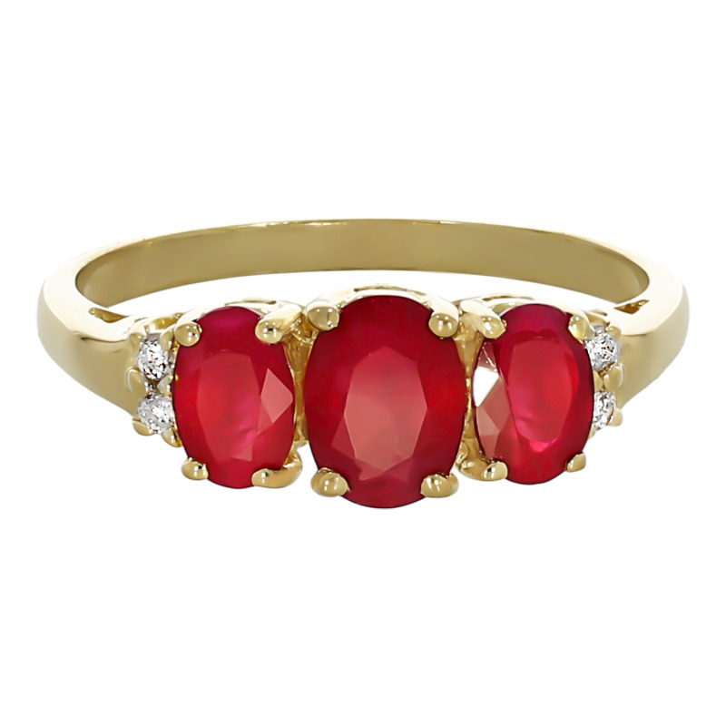 Inel, Aur Galben, 14 k, 3.51 gr, cu Diamante, Cod Produs: 704727