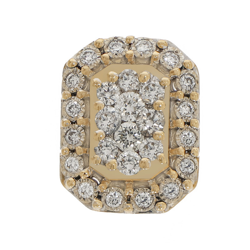Pandantiv, Aur Galben, 18 k, 1.67 gr, cu Diamante, Cod Produs: 705435 - Tezaurshop.ro