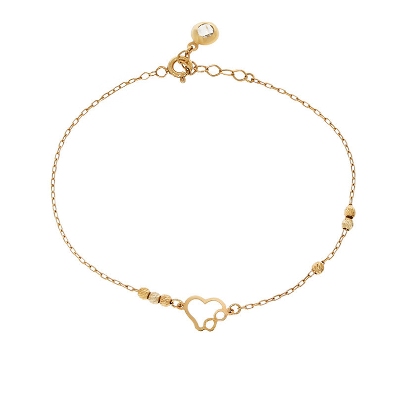 Bratara, Aur Roz, 14 k, 1.28 gr, Cod Produs: 707899 - Tezaurshop.ro