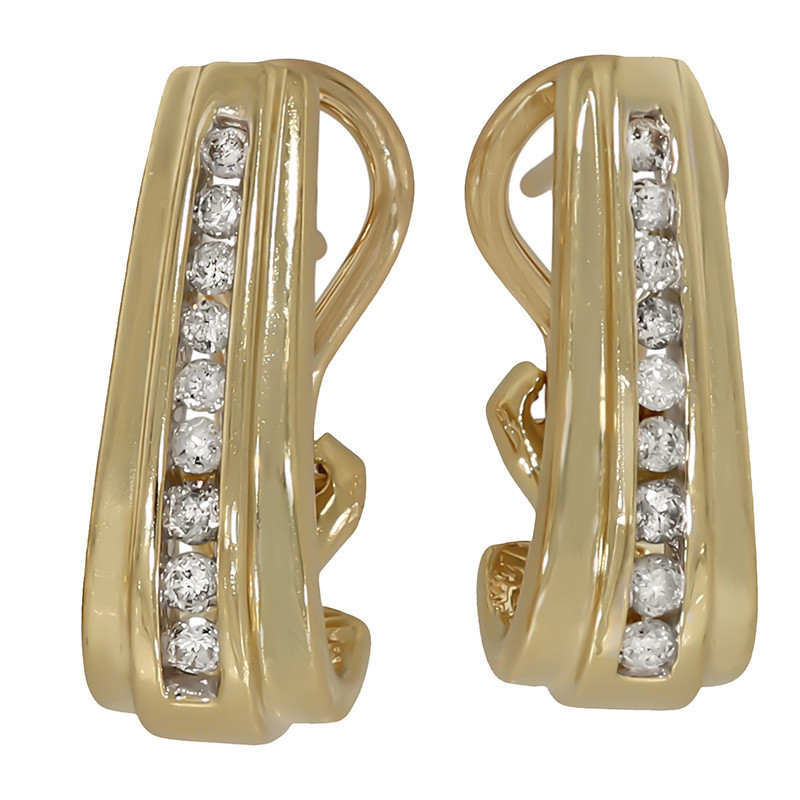 Cercei, Aur Galben, 14 k, 5.62 gr, Cod Produs: 711951 - Tezaurshop.ro