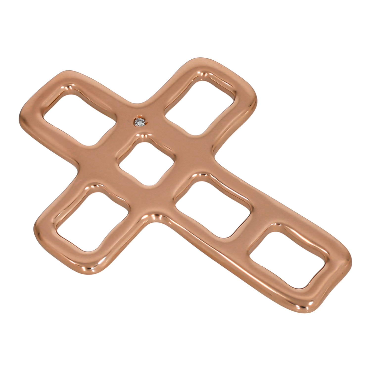 Cruce, Aur Roz, 18 k, 3.16 gr, Cod Produs: 721226