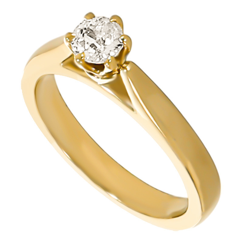 Inel, Aur Galben, 18 k, 5.07 gr, cu Diamante, Cod Produs: 723784 - Tezaurshop.ro