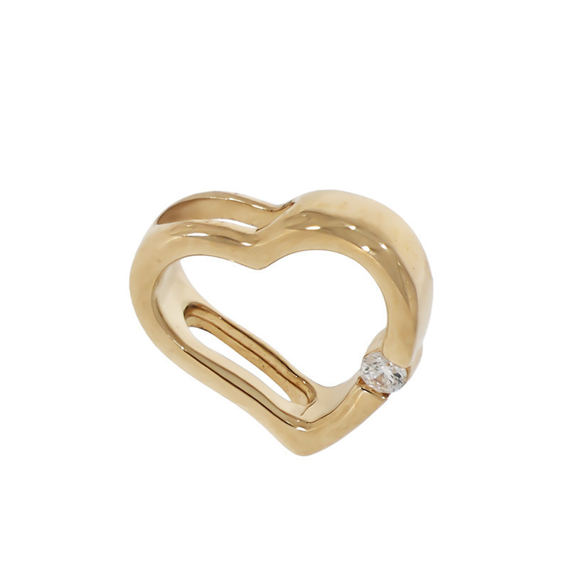 Pandantiv, Aur Galben, 18 k, 0.48 gr, cu Diamante, Cod Produs: 727662 - Tezaurshop.ro