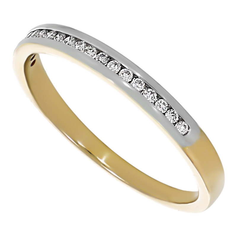 Inel, Aur Galben, 18 k, 2.3 gr, cu Diamante, Cod Produs: 731009 - Tezaurshop.ro