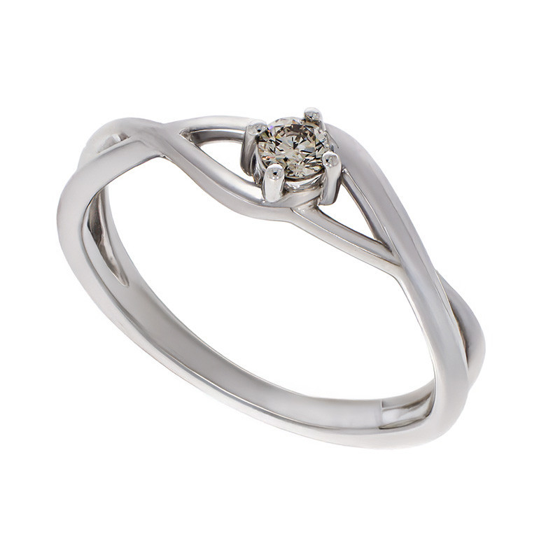 Inel, Aur Mixt, 14 k, 3.5 gr, cu Diamante, Cod Produs: 742706
