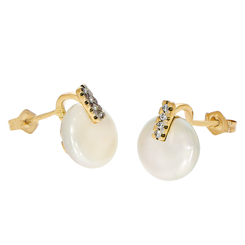 Cercei, Aur Galben, 14 k, 3.65 gr, Cod Produs: 746053 - Tezaurshop.ro