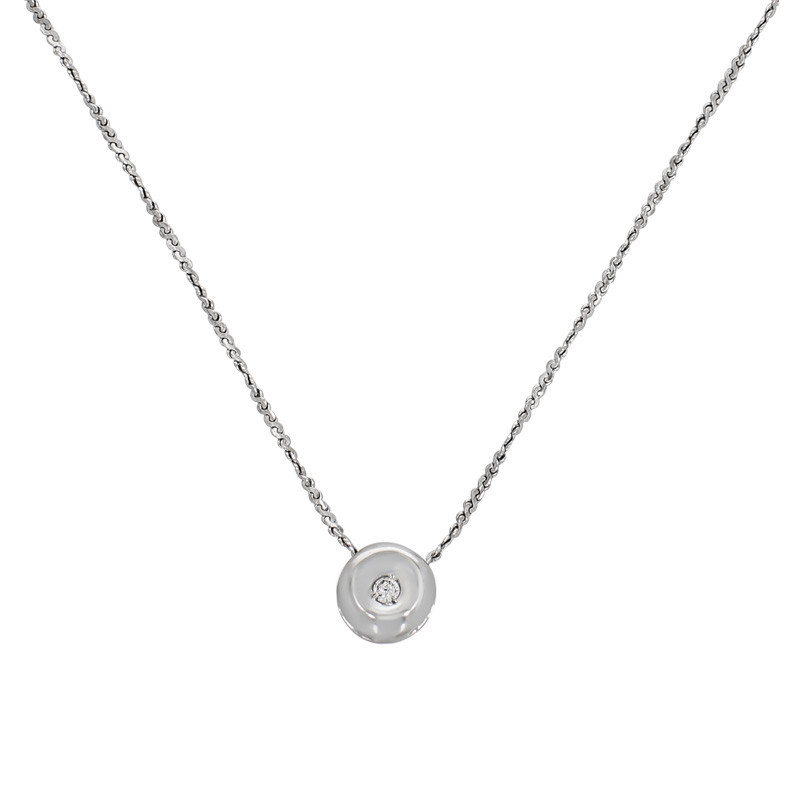 Colier, Aur Alb, 18 k, 1.45 gr, Cod Produs: 746388 - Tezaurshop.ro