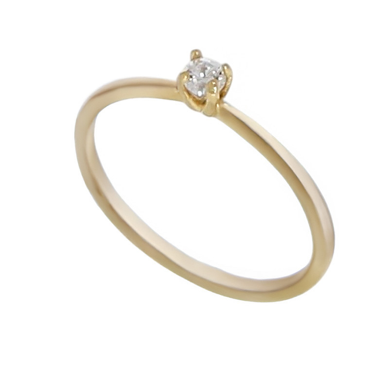 Inel De Logodna, Aur Galben, 14 k, 1.62 gr, Cod Produs: 749840 - Tezaurshop.ro