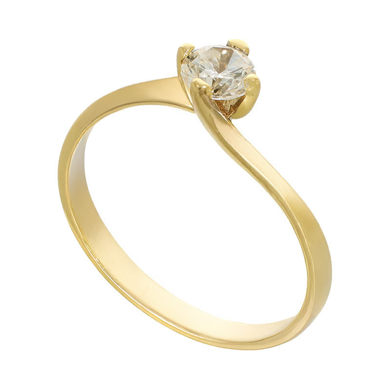 Inel De Logodna, Aur Galben, 14 k, 1.81 gr, Cod Produs: 750147 - Tezaurshop.ro