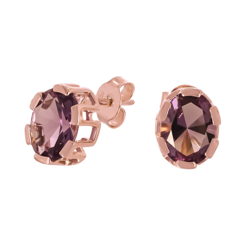 Cercei, Aur Roz, 14 k, 1.83 gr, Cod Produs: 750795 - Tezaurshop.ro