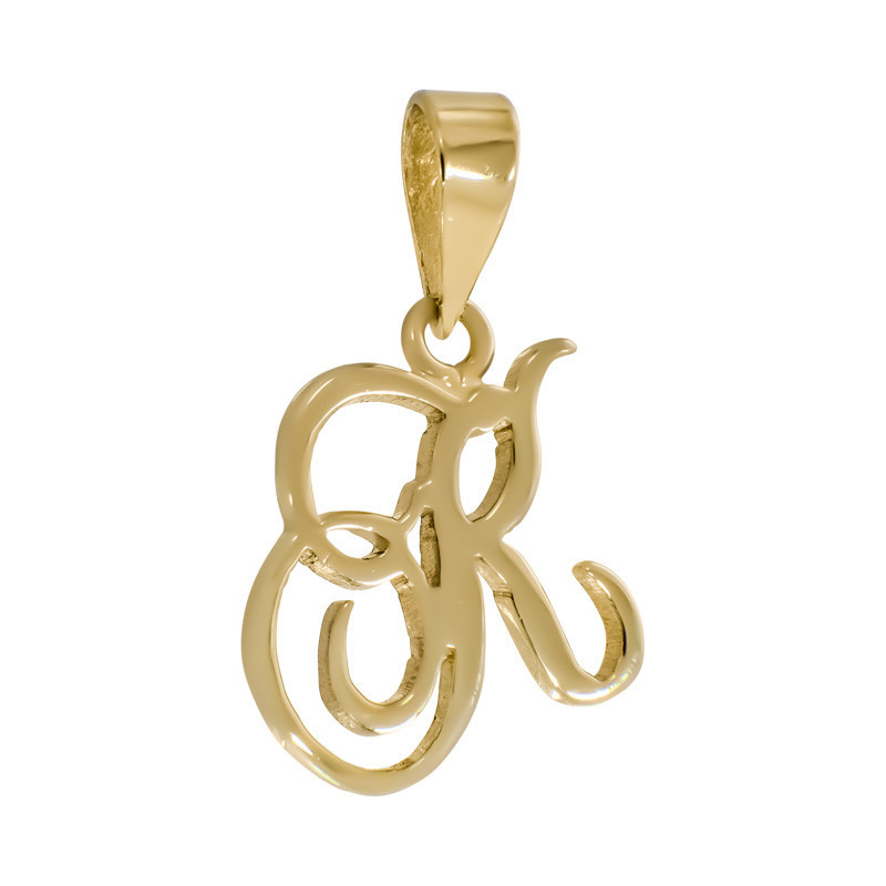 Pandant Initiala, Aur Galben, 14 k, 0.67 gr, Cod Produs: 750834 - Tezaurshop.ro