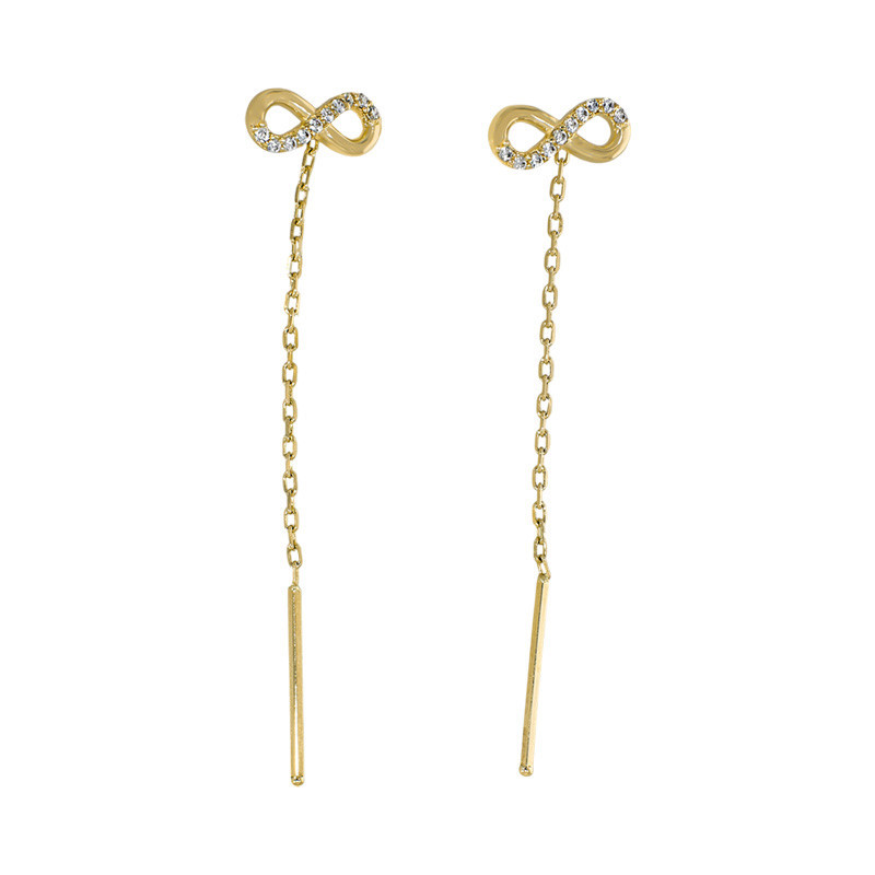 Cercei, Aur Galben, 14 k, 1.82 gr, Cod Produs: 751170 - Tezaurshop.ro