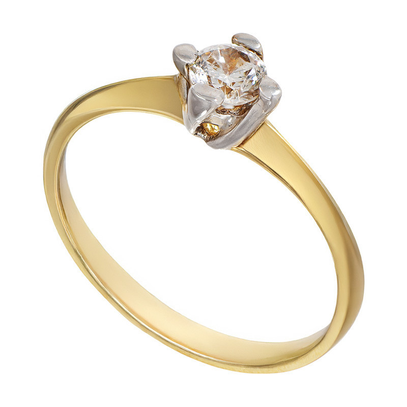 Inel De Logodna, Aur Mixt, 14 k, 1.55 gr, Cod Produs: 751612 - Tezaurshop.ro