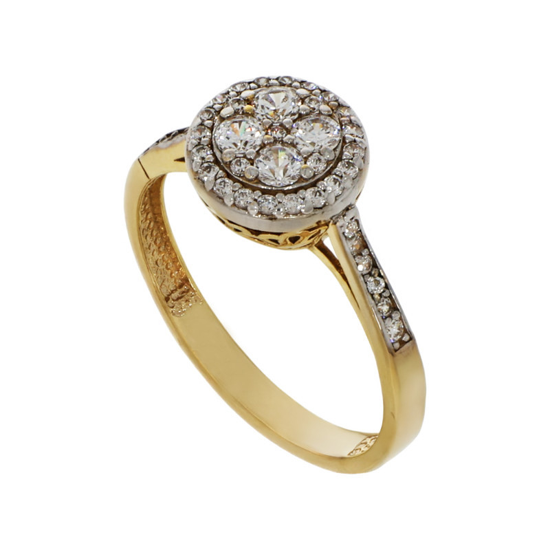 Inel De Logodna, Aur Galben, 14 k, 2.39 gr, Cod Produs: 751638 - Tezaurshop.ro