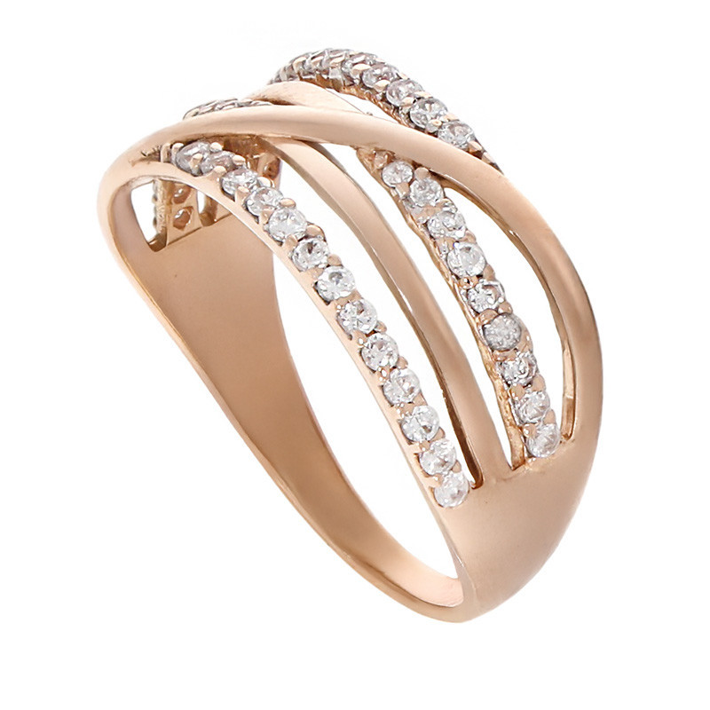 Inel, Aur Roz, 18 k, 2.83 gr, Cod Produs: 752023 - Tezaurshop.ro