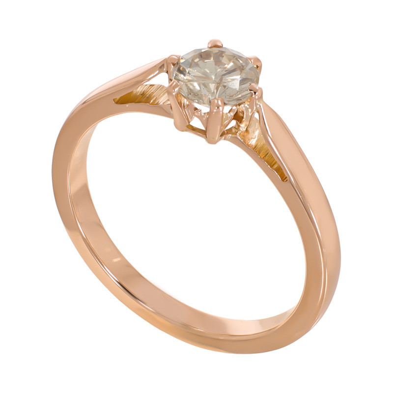 Inel De Logodna, Aur Alb, 18 k, 2.93 gr, cu Diamante, Cod Produs: 752077 - Tezaurshop.ro