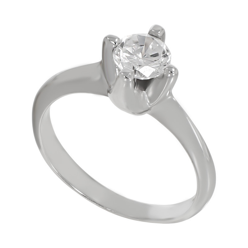 Inel De Logodna, Aur Alb, 14 k, 2.98 gr, Cod Produs: 752141 - Tezaurshop.ro