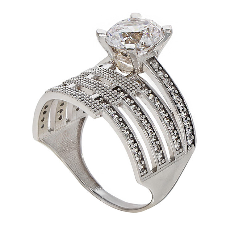 Inel De Logodna, Aur Alb, 14 k, 5.17 gr, Cod Produs: 752264 - Tezaurshop.ro