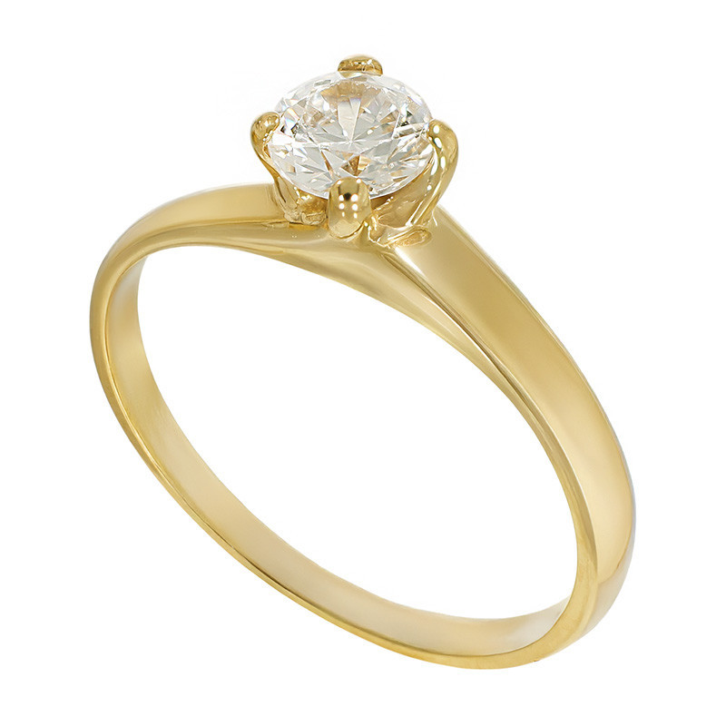 Inel De Logodna, Aur Galben, 14 k, 1.9 gr, Cod Produs: 752441 - Tezaurshop.ro
