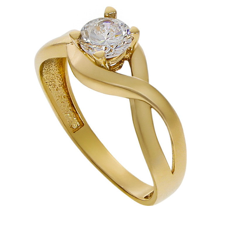 Inel De Logodna, Aur Galben, 14 k, 2.12 gr, Cod Produs: 752908 - Tezaurshop.ro