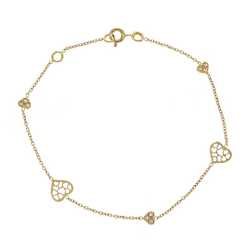Bratara, Aur Galben, 14 k, 1.15 gr, Cod Produs: 752945 - Tezaurshop.ro