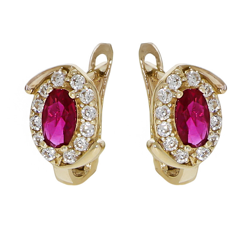 Cercei, Aur Galben, 14 k, 1.58 gr, Cod Produs: 753078 - Tezaurshop.ro