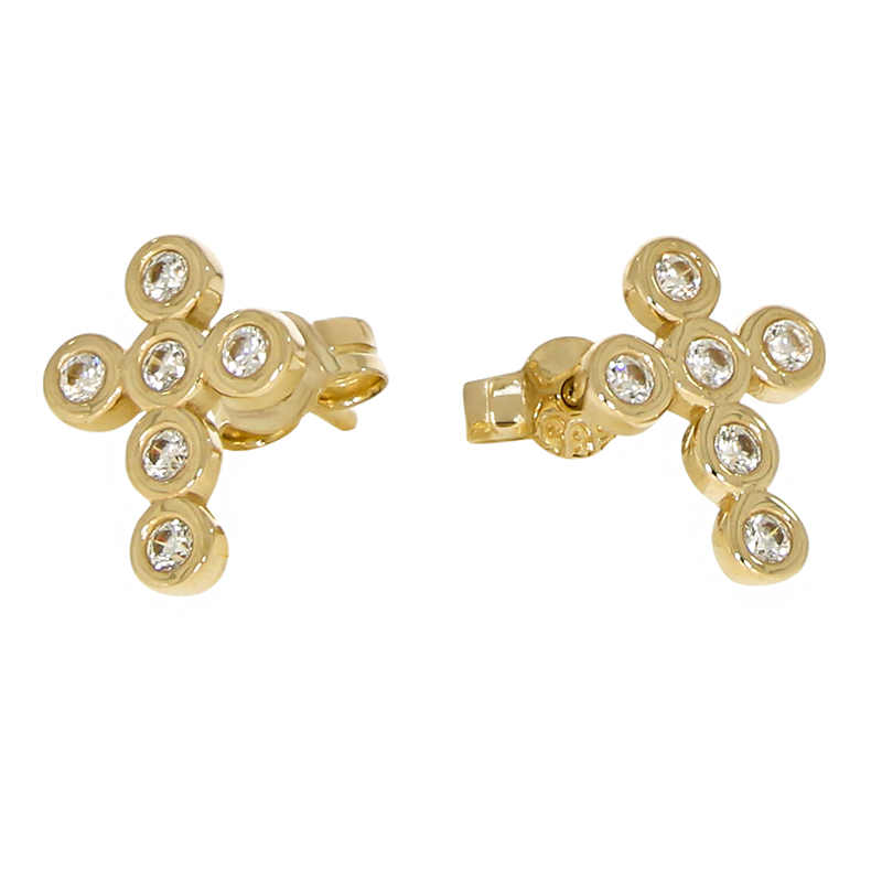 Cercei, Aur Galben, 14 k, 1.34 gr, Cod Produs: 753095 - Tezaurshop.ro