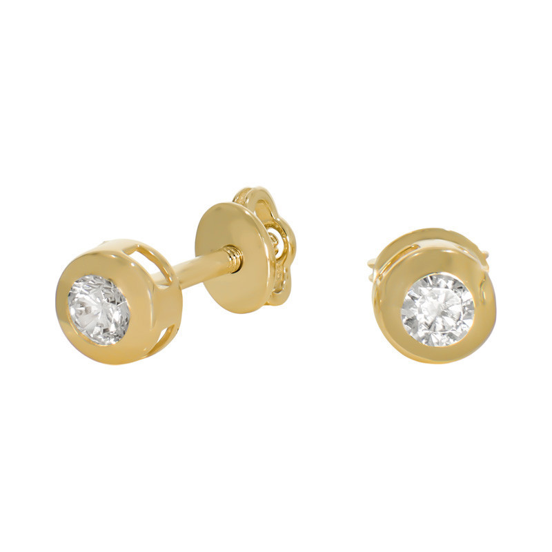 Cercei, Aur Galben, 14 k, 1.06 gr, Cod Produs: 754225 - Tezaurshop.ro