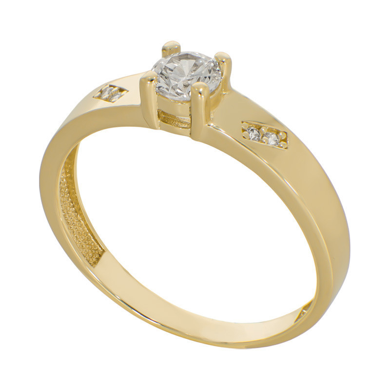 Inel De Logodna, Aur Galben, 14 k, 1.88 gr, Cod Produs: 754347 - Tezaurshop.ro