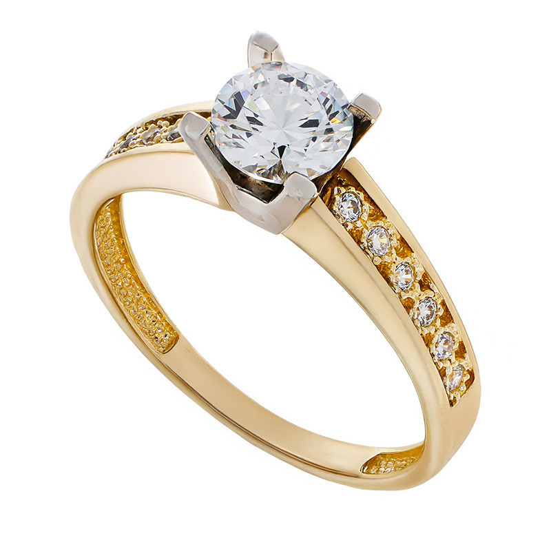 Inel De Logodna, Aur Mixt, 14 k, 3.32 gr, Cod Produs: 754359 - Tezaurshop.ro