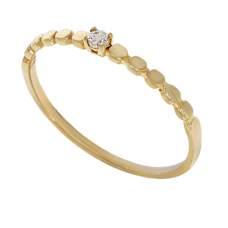 Inel De Logodna, Aur Galben, 14 k, 0.93 gr, Cod Produs: 754905 - Tezaurshop.ro
