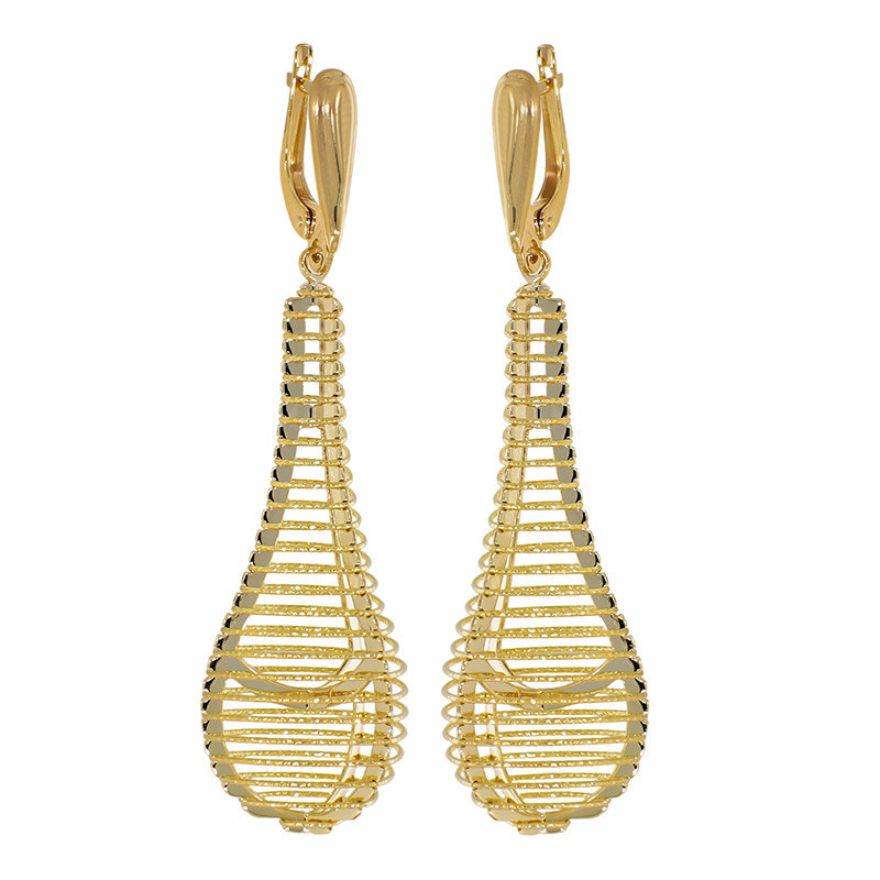 Cercei, Aur Galben, 14 k, 7.1 gr, Cod Produs: 755119 - Tezaurshop.ro