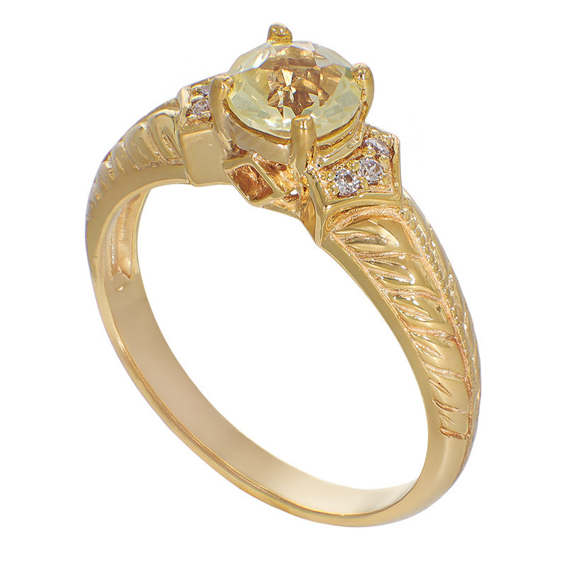Inel De Logodna, Aur Galben, 14 k, 3.85 gr, Cod Produs: 755355 - Tezaurshop.ro