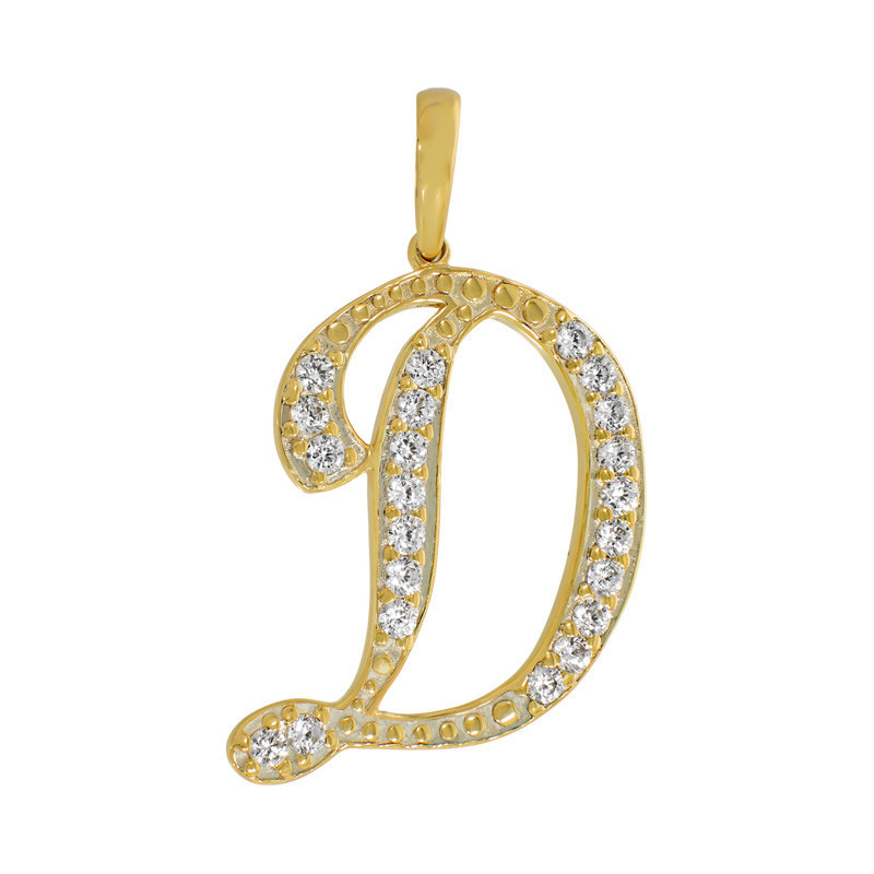 Pandant Initiala, Aur Galben, 14 k, 1.31 gr, Cod Produs: 755397 - Tezaurshop.ro
