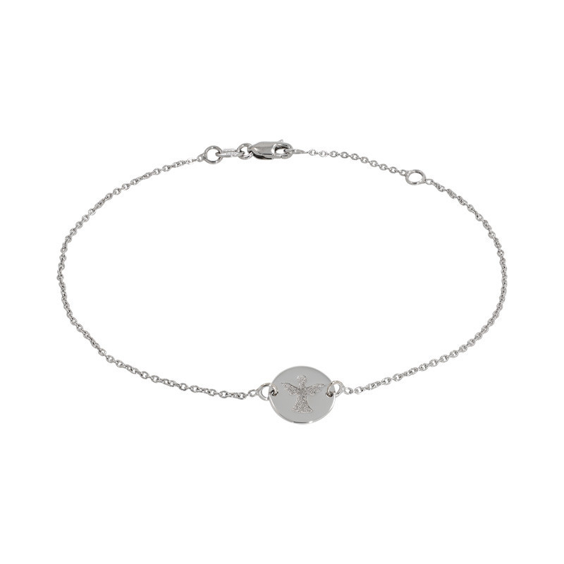 Bratara, Aur Alb, 14 k, 1.1 gr, Cod Produs: 758271 - Tezaurshop.ro