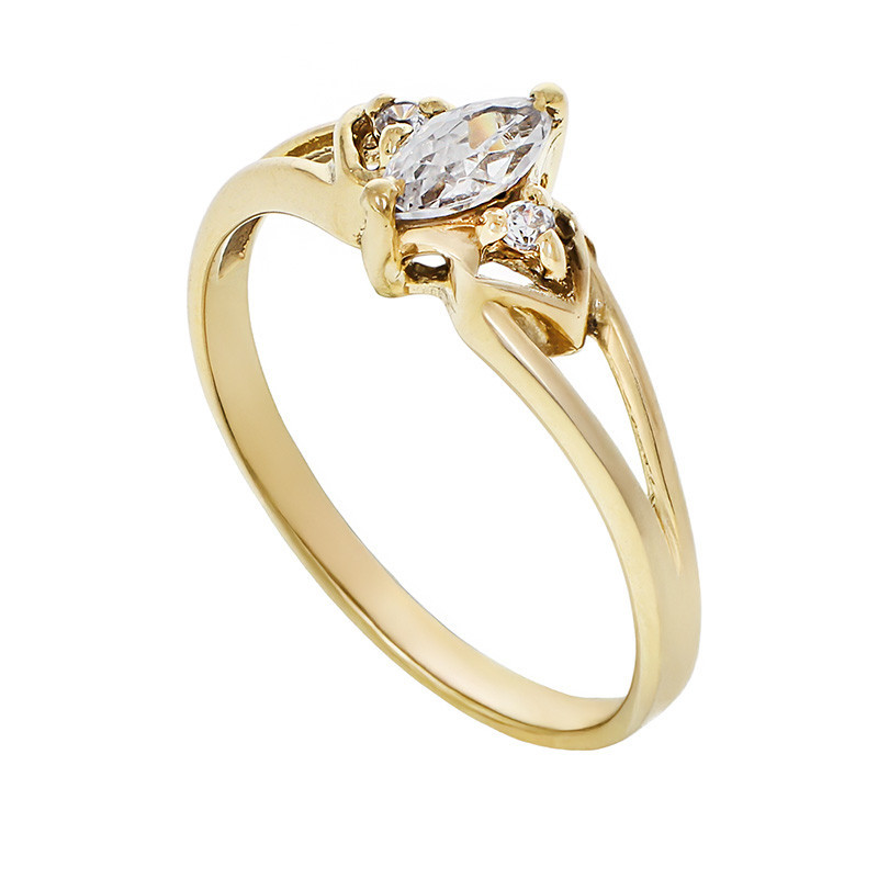 Inel De Logodna, Aur Galben, 14 k, 1.92 gr, Cod Produs: 758281 - Tezaurshop.ro