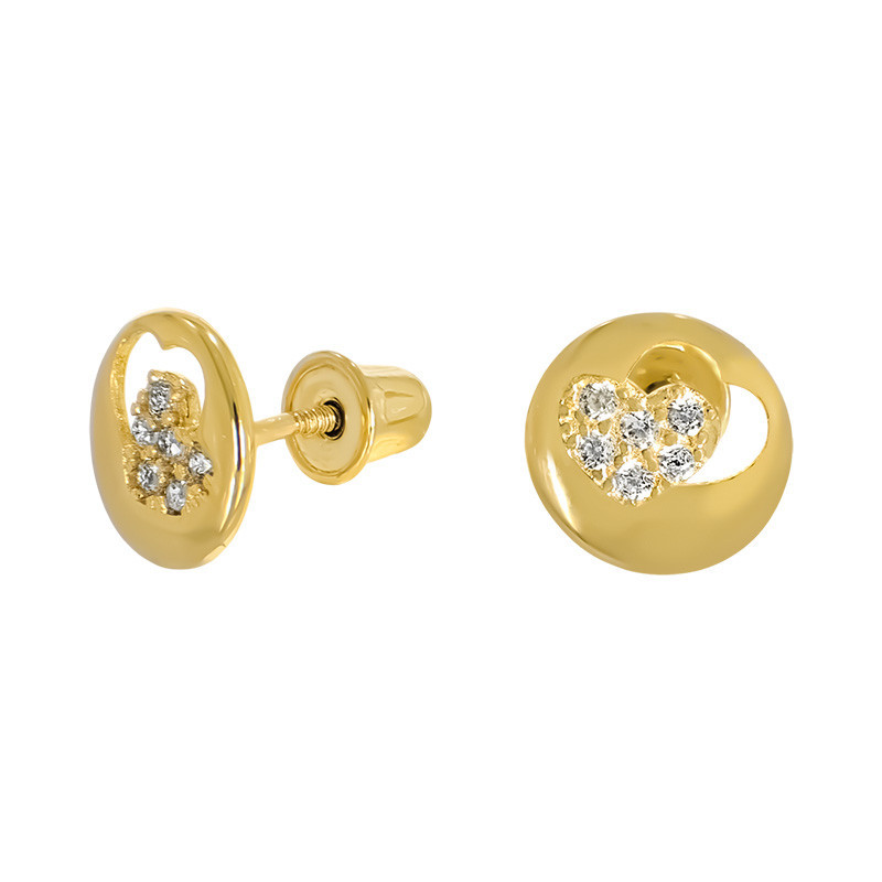 Cercei, Aur Galben, 14 k, 0.57 gr, Cod Produs: 758697 - Tezaurshop.ro