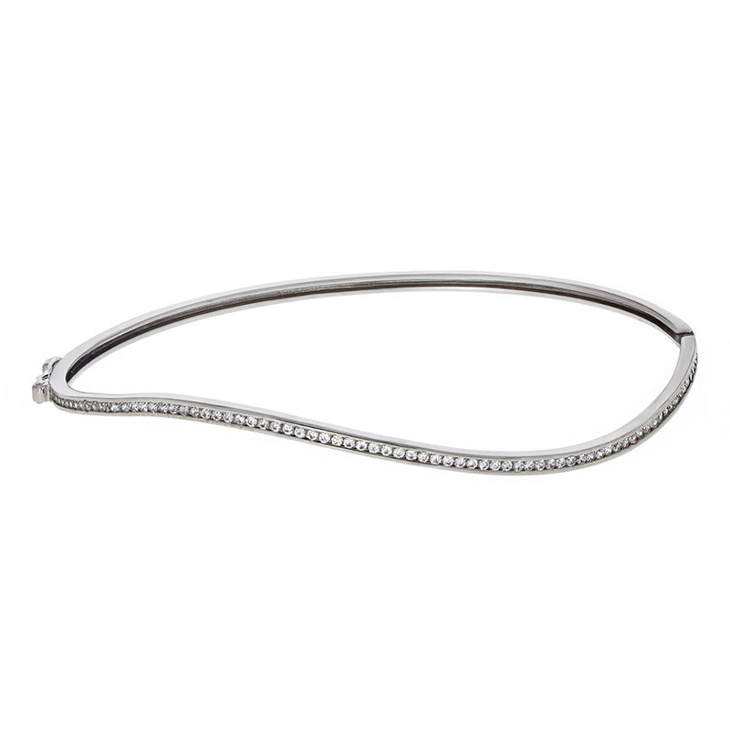 Bratara, Aur Alb, 14 k, 5.76 gr, Cod Produs: 758700 - Tezaurshop.ro