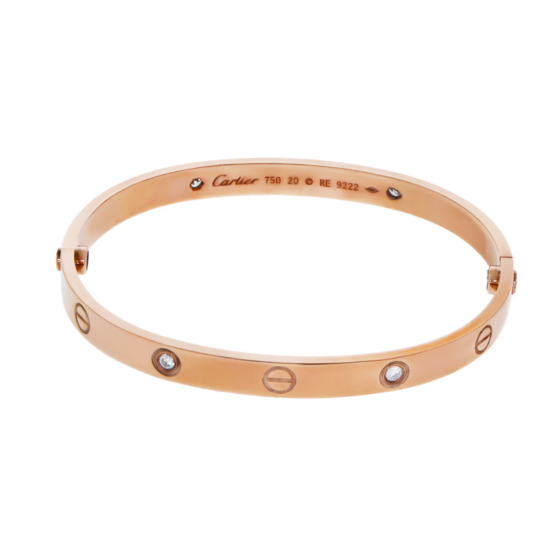 Bratara, Aur Roz, 18 k, 31.38 gr, cu Diamante, Cod Produs: 758893 - Tezaurshop.ro