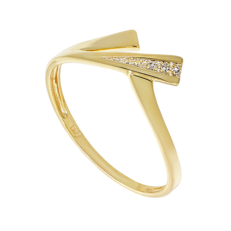 Inel, Aur Galben, 14 k, 1.19 gr, Cod Produs: 758959 - Tezaurshop.ro