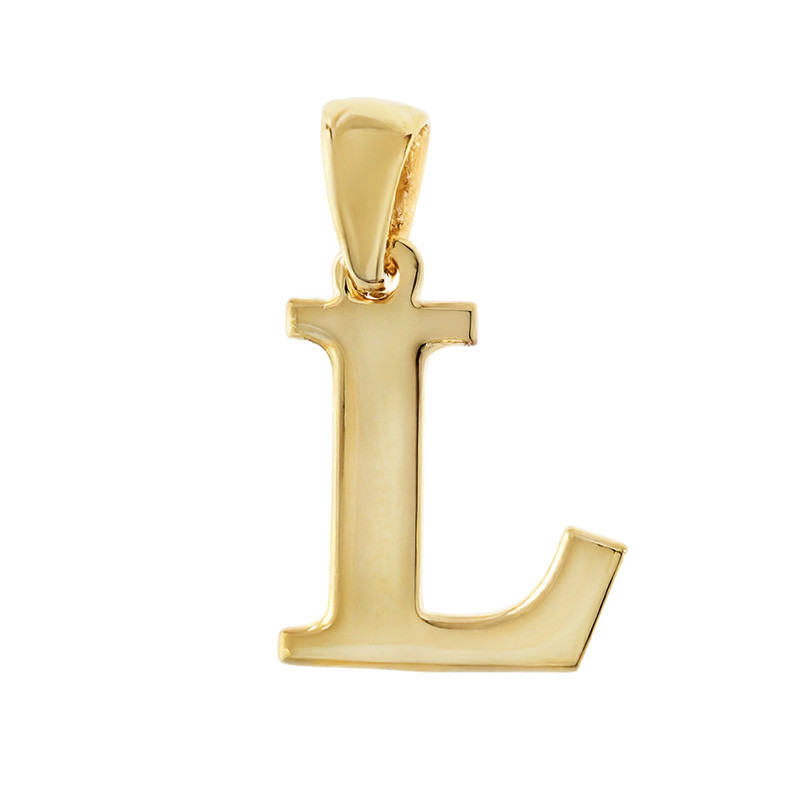 Pandantiv Initiala, Aur Galben, 14 k, 0.64 gr, Cod Produs: 759067 - Tezaurshop.ro
