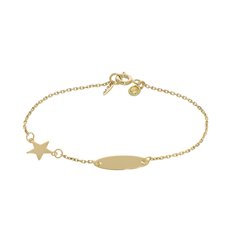 Bratara, Aur Galben, 14 k, 0.92 gr, Cod Produs: 760238 - Tezaurshop.ro