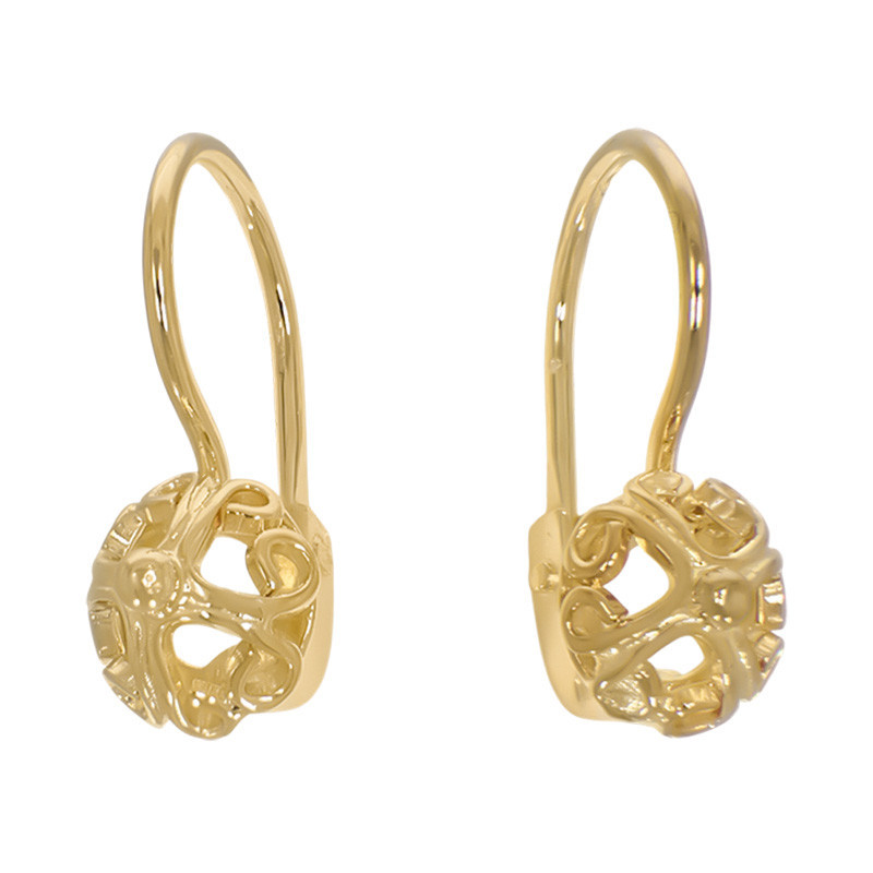 Cercei, Aur Galben, 14 k, 1.28 gr, Cod Produs: 760994 - Tezaurshop.ro