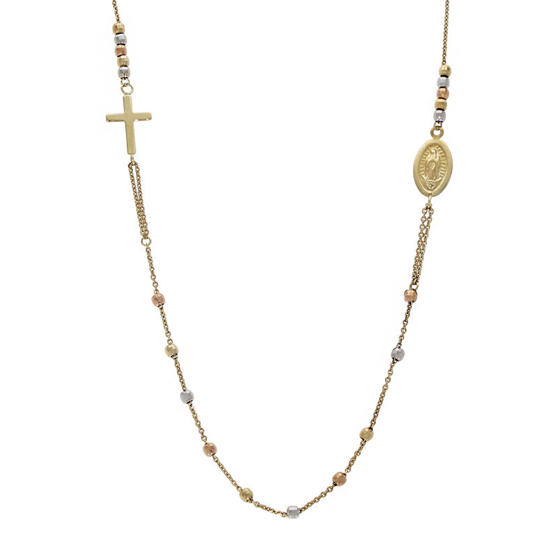 Colier, Aur Mixt, 14 k, 3.46 gr, Cod Produs: 761958 - Tezaurshop.ro