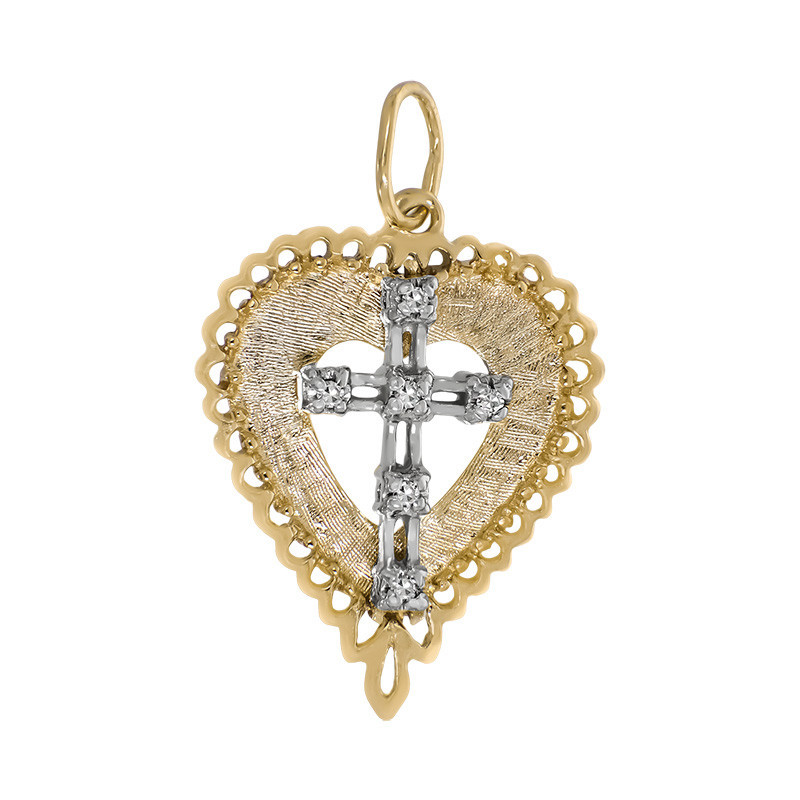 Pandantiv, Aur Mixt, 14 k, 3.38 gr, Cod Produs: 762284 - Tezaurshop.ro