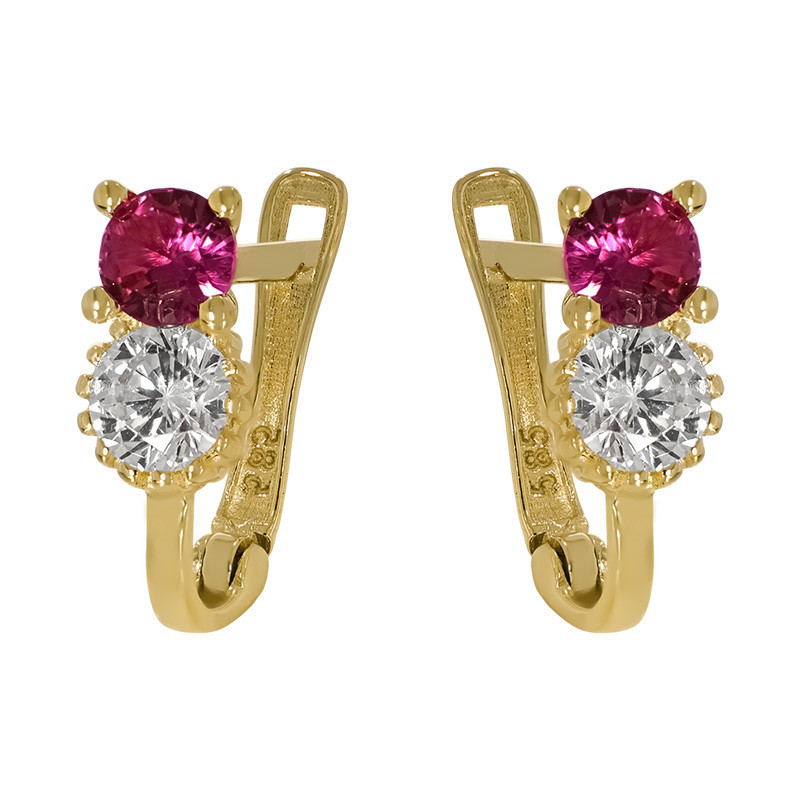 Cercei, Aur Galben, 14 k, 1.29 gr, Cod Produs: 763147 - Tezaurshop.ro