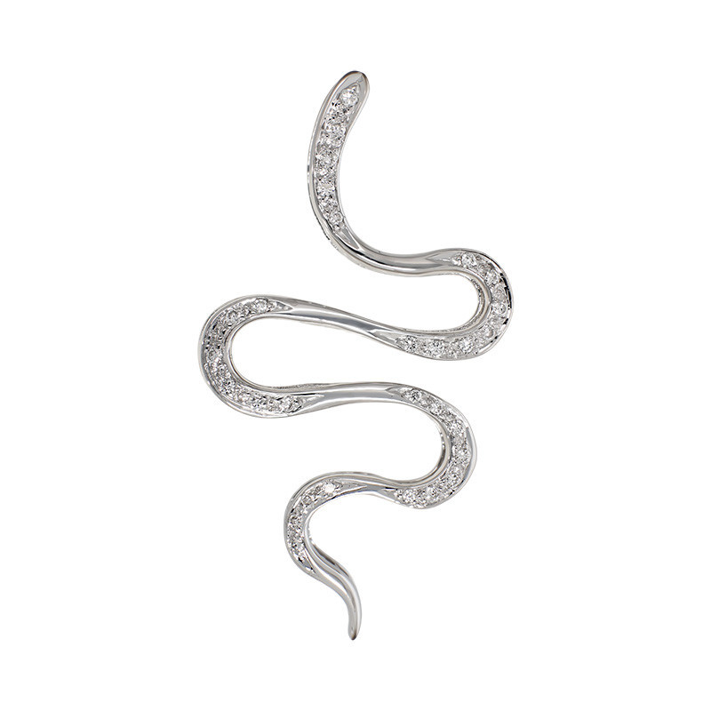 Pandantiv, Aur Alb, 18 k, 3.95 gr, cu Diamante, Cod Produs: 763211 - Tezaurshop.ro