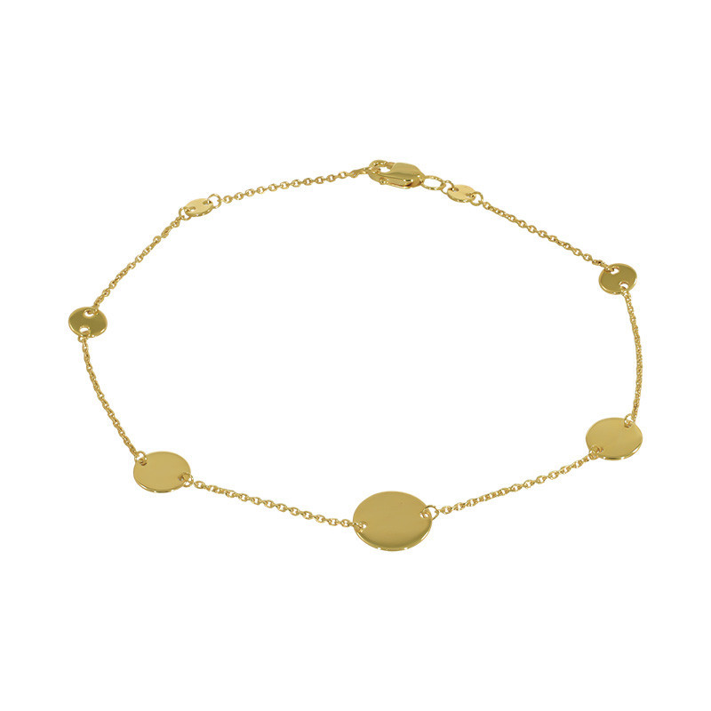 Bratara, Aur Galben, 14 k, 2 gr, Cod Produs: 763222 - Tezaurshop.ro